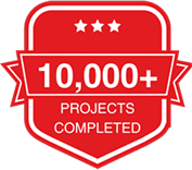 10,000 Projects Completed